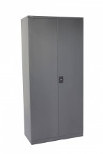 GCA20 Go Steel Cupboard. 2000 H. 2 Hinged Doors. 4 Shelves. 4 Colours